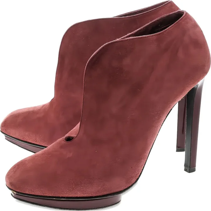 115mm Leather Ankle Boots - Image 2