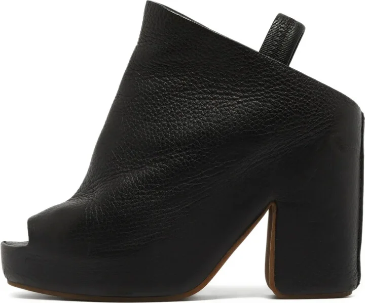 115mm Leather Ankle Boots