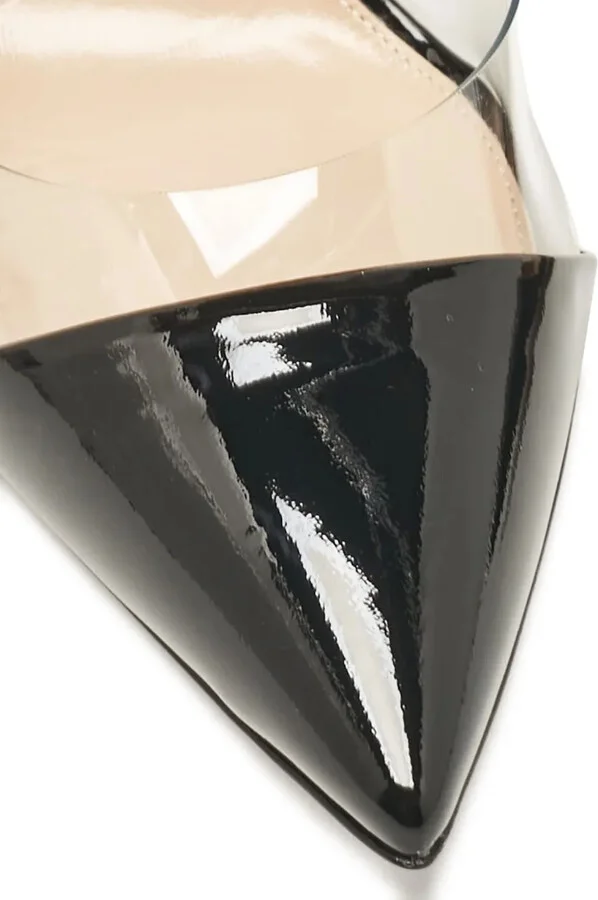 115mm Leather Heeled Pumps - Image 5