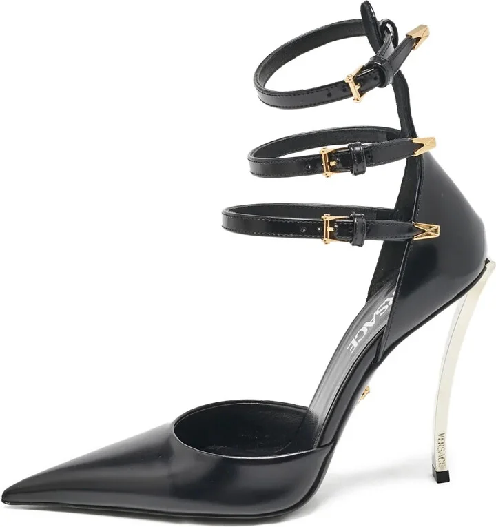 115mm Leather Pumps