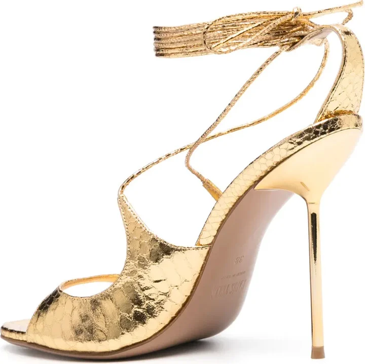 115mm Leather Sandals - Image 3