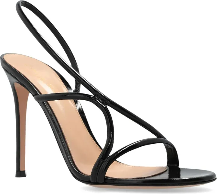 115mm Leather Sandals - Image 4