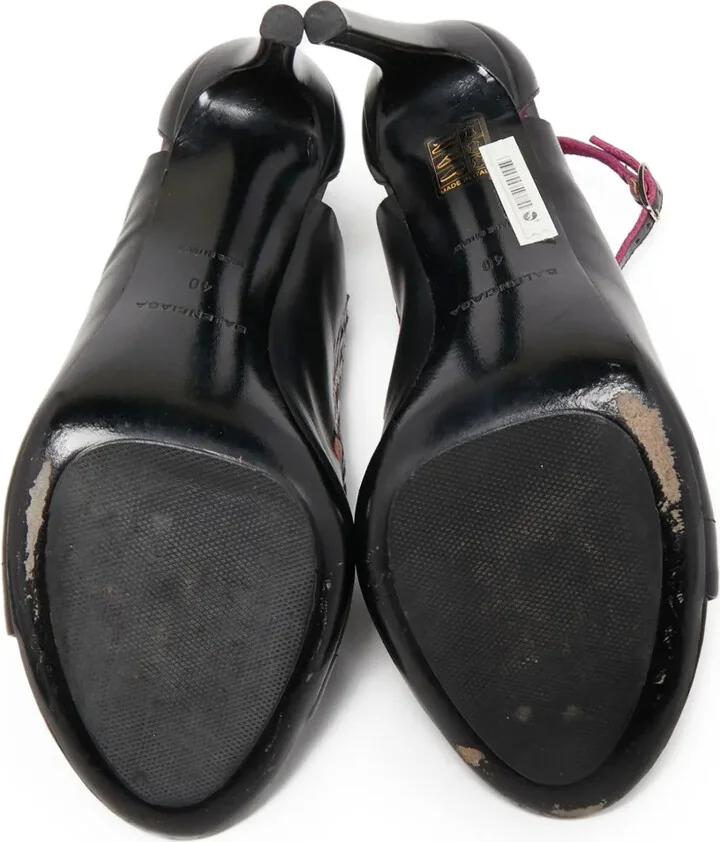 115mm Leather Sandals - Image 4