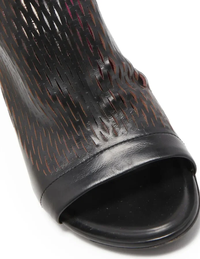 115mm Leather Sandals - Image 5