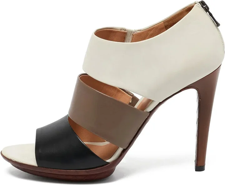 115mm Leather Sandals
