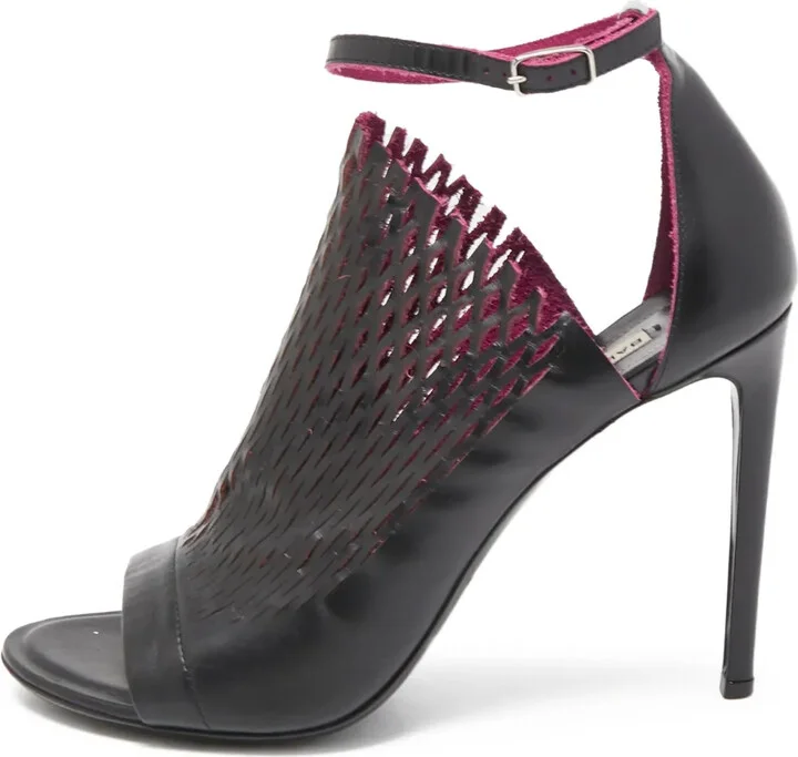 115mm Leather Sandals