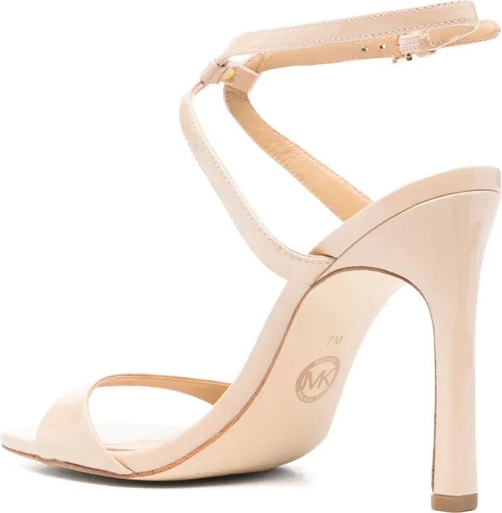 115mm Logo-Plaque Leather Sandals - Image 3