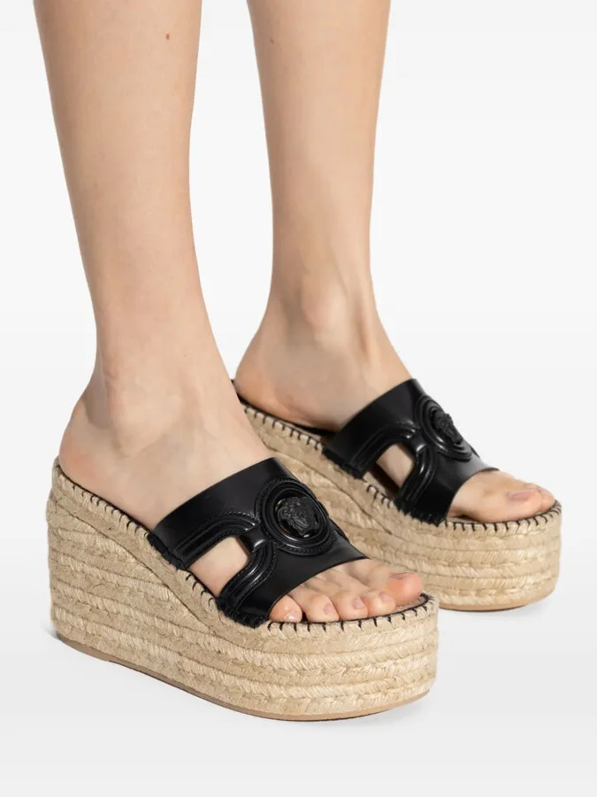 115mm Medusa wedge sandals - Image 5