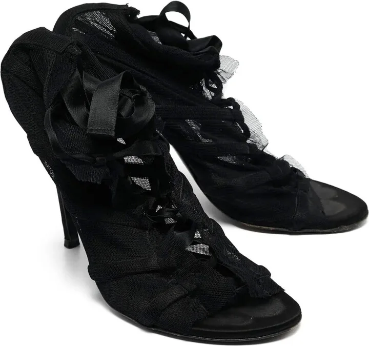 115mm Mesh Ankle Boots - Image 2