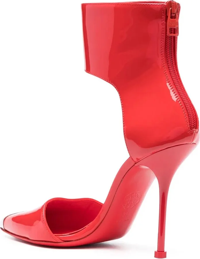 115mm Metallic Toe-Cap Detail Pumps - Image 3