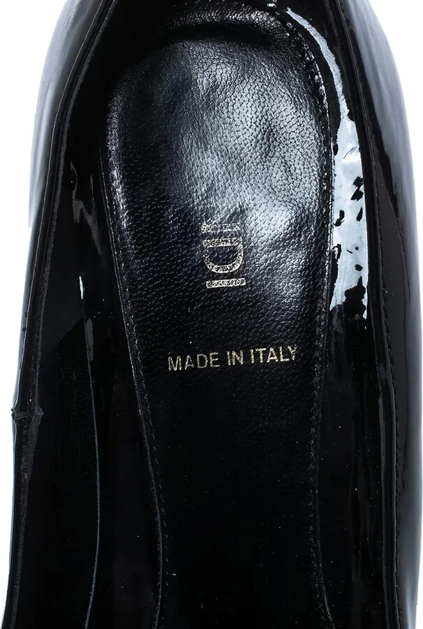 115MM Patent Leather FF Logo Pumps - Image 4