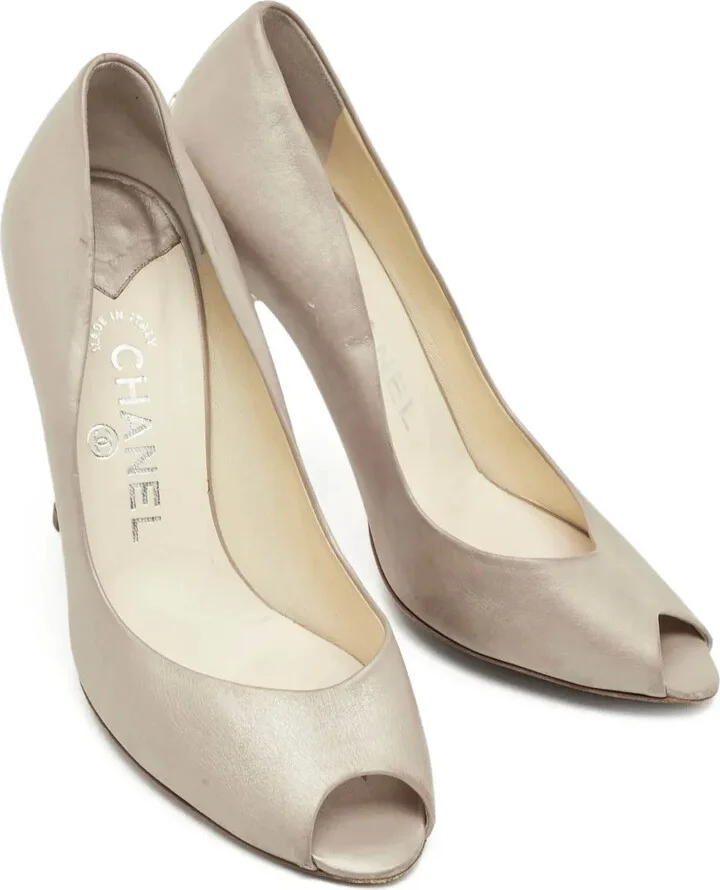 115mm Peep-Toe Pumps - Image 2