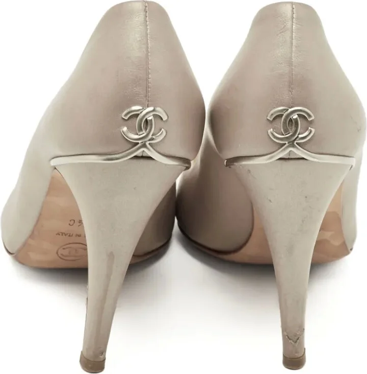 115mm Peep-Toe Pumps - Image 4