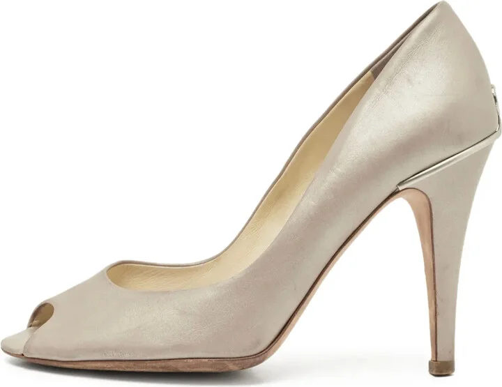 115mm Peep-Toe Pumps