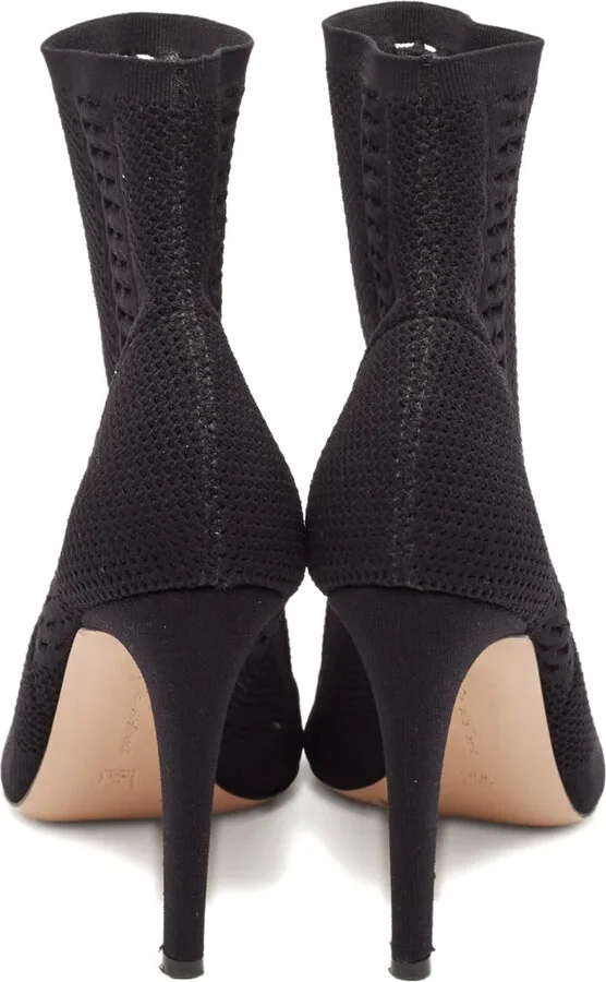 115mm Pre-owned peep-toe boots - Image 3