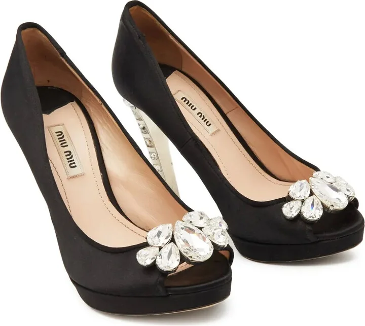 115mm Satin Pumps - Image 2