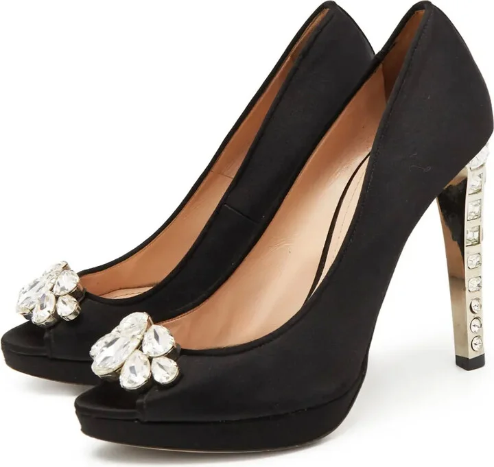 115mm Satin Pumps - Image 3