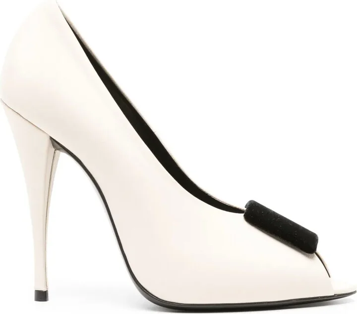 115mm Silk-Satin Pumps