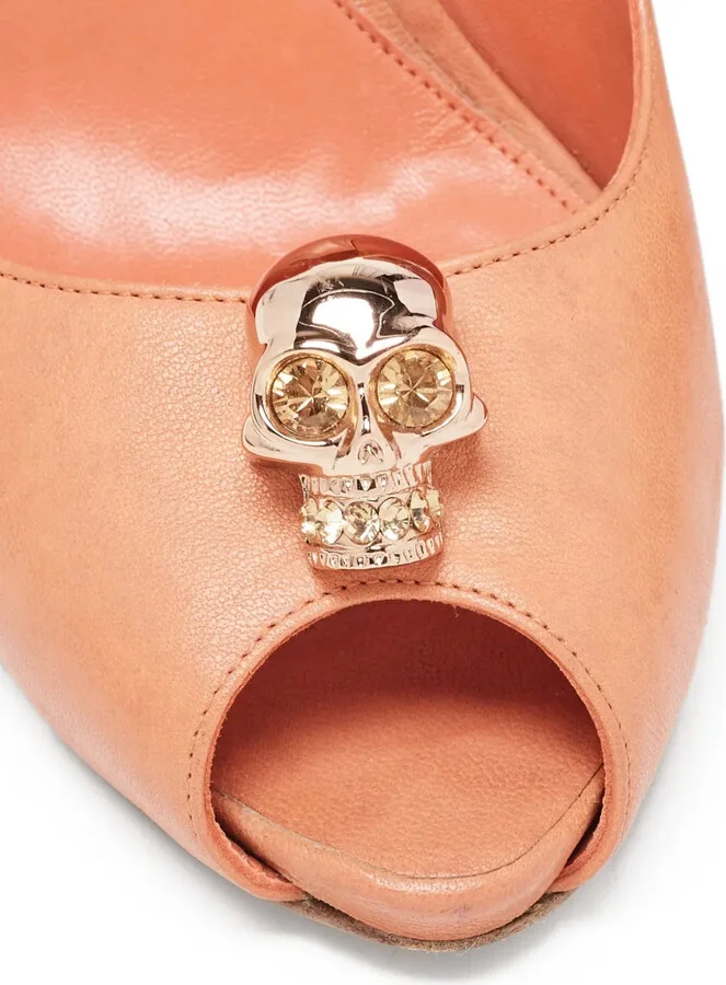 115mm Skull-Embellished Pumps - Image 5