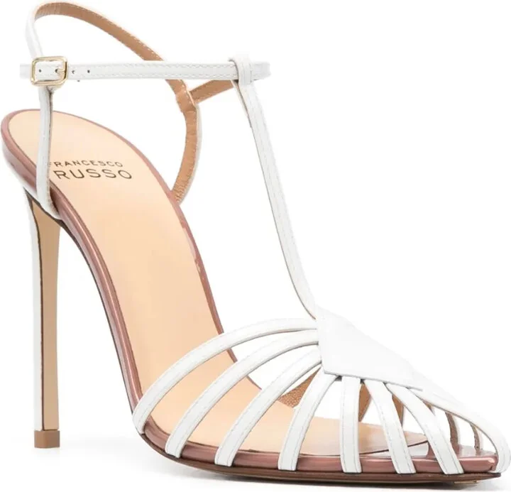 115mm Strappy Pointed-Toe Sandals - Image 2