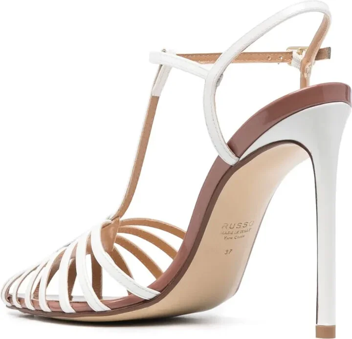 115mm Strappy Pointed-Toe Sandals - Image 3