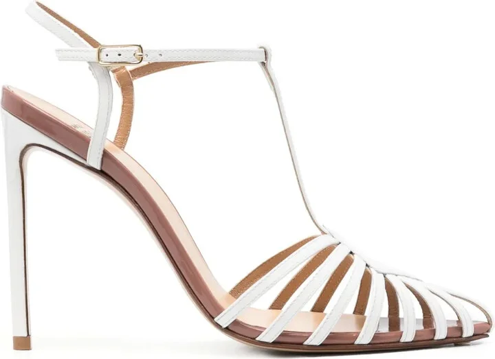 115mm Strappy Pointed-Toe Sandals