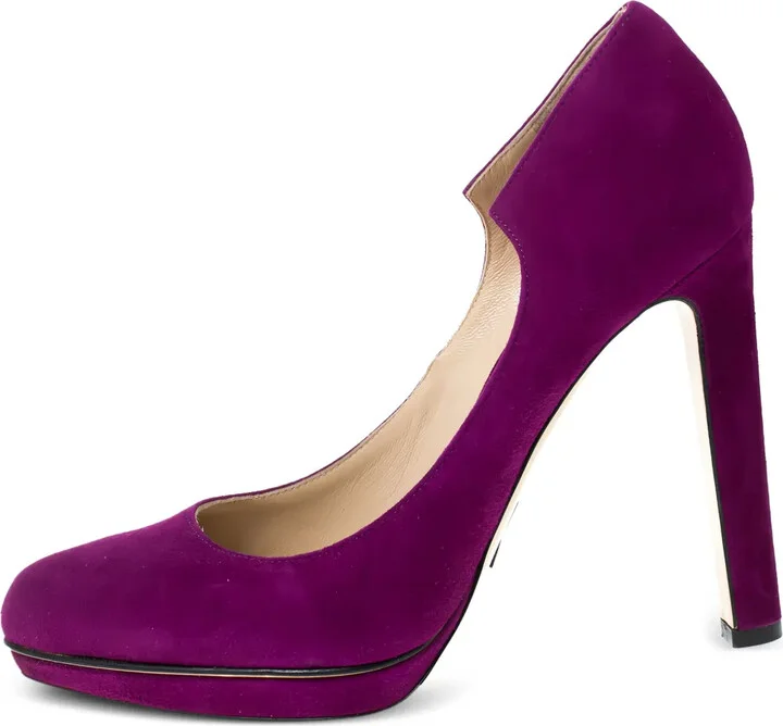 115mm Suede Pumps