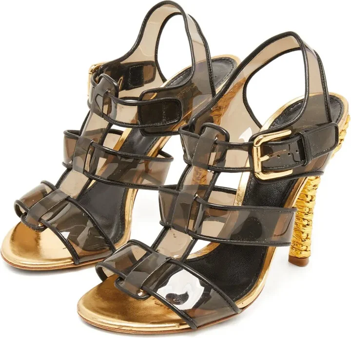 115mm Transparent-Design Sandals - Image 2