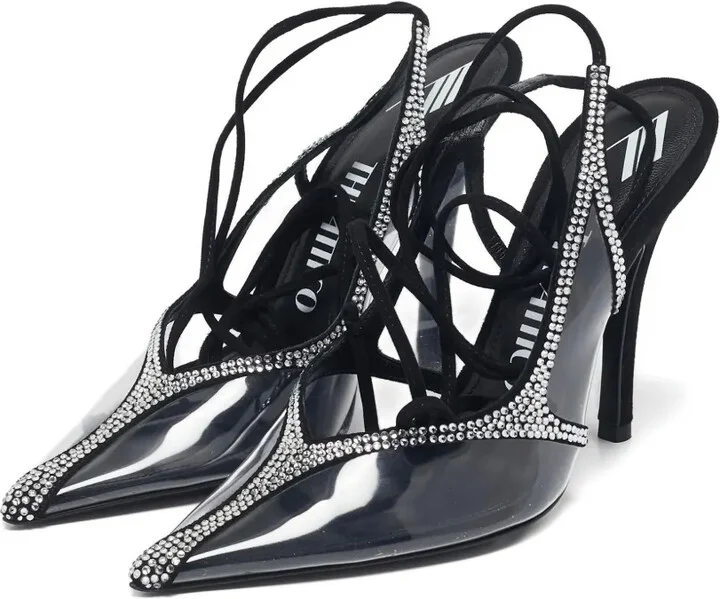 115mm Venus crystal-embellished pumps - Image 2