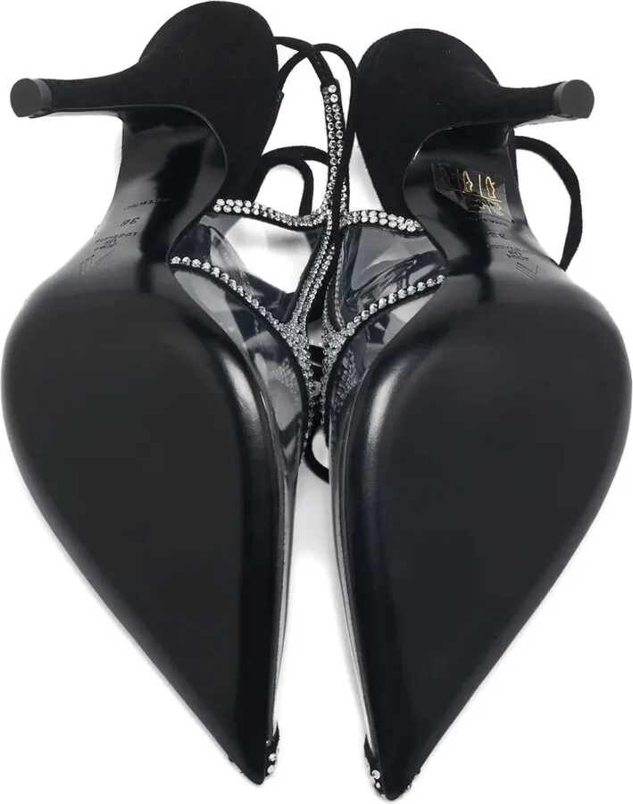 115mm Venus crystal-embellished pumps - Image 5