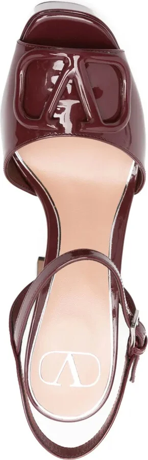 115mm VLogo Signature leather sandals - Image 4