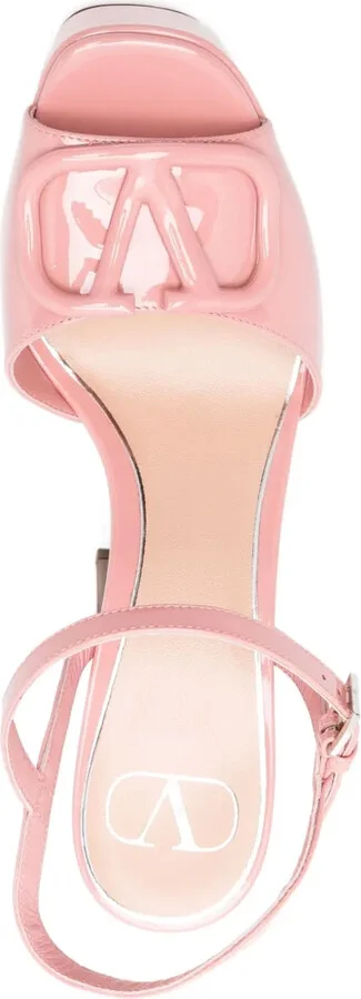 115mm VLogo Signature leather sandals - Image 4