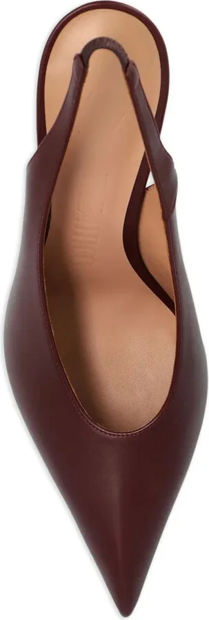 11mm Slingback Pointed-Toe Pumps - Image 3