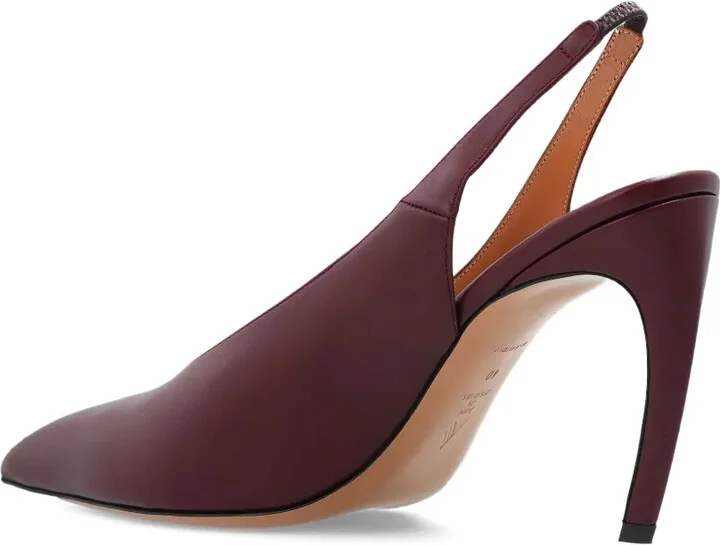 11mm Slingback Pointed-Toe Pumps - Image 4