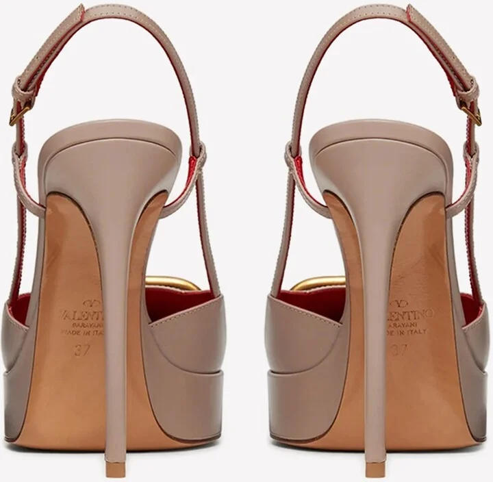 120 Leather Slingback Pumps - Image 2