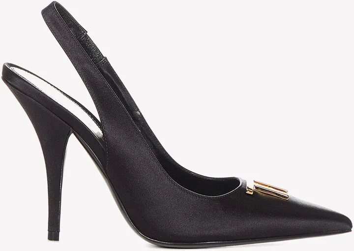 120 Slingback Logo Pumps