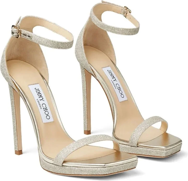 120mm Alva glitter sandals - Image 2