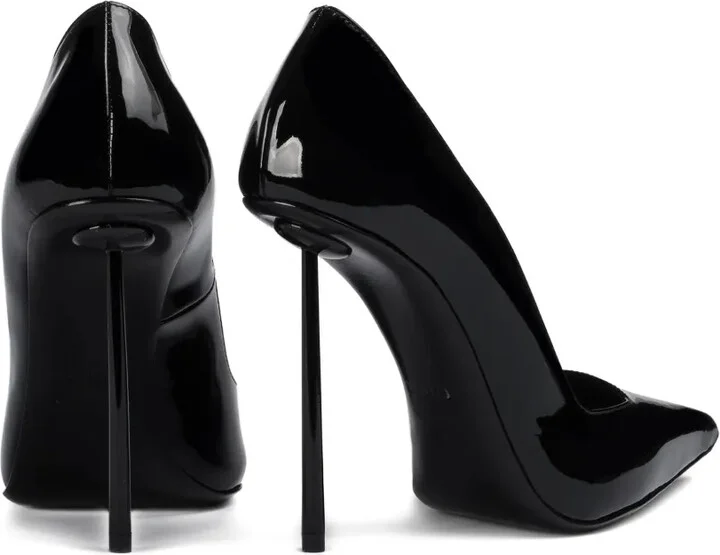 120mm Amelia patent-leather pointed-toe pumps - Image 3