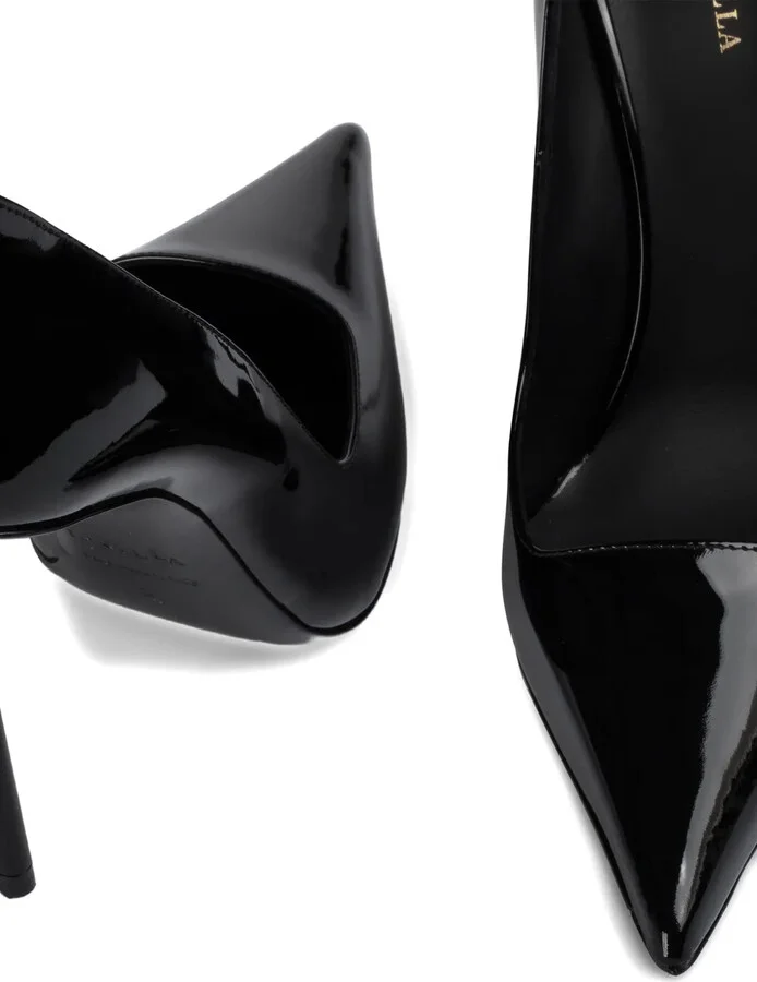 120mm Amelia patent-leather pointed-toe pumps - Image 4