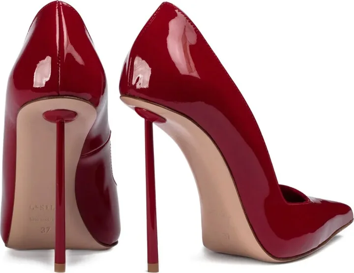 120mm Amelia pointed-toe pumps - Image 3