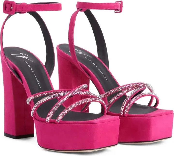 120mm Arhama embellished platform sandals - Image 2