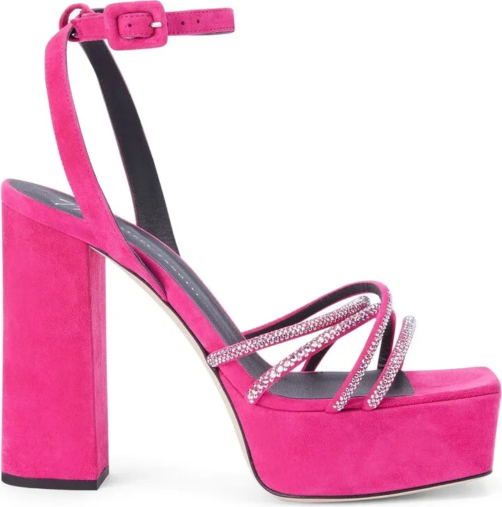 120mm Arhama embellished platform sandals