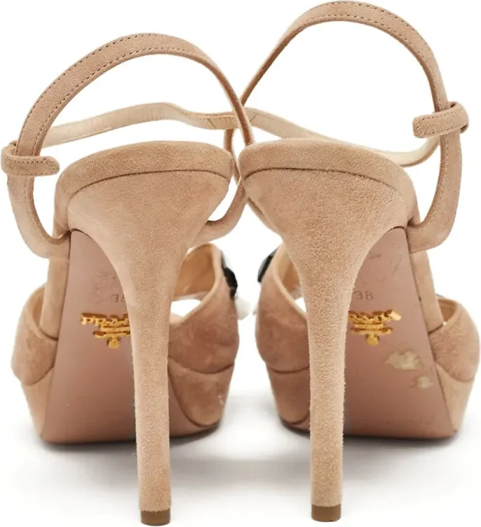 120mm Bead-Embellished Sandals - Image 3