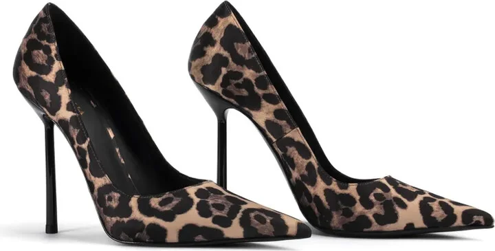 120mm Bella leopard-print pumps - Image 2