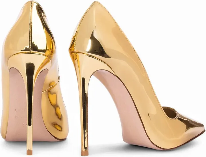 120mm Bella metallic pumps - Image 3
