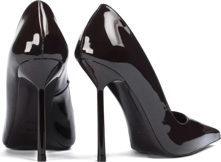 120mm Bella patent leather pumps - Image 3