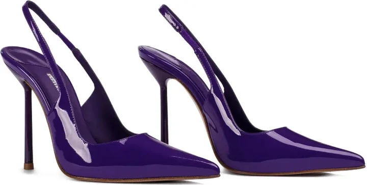 120mm Bella slingback pointed-toe pumps - Image 2