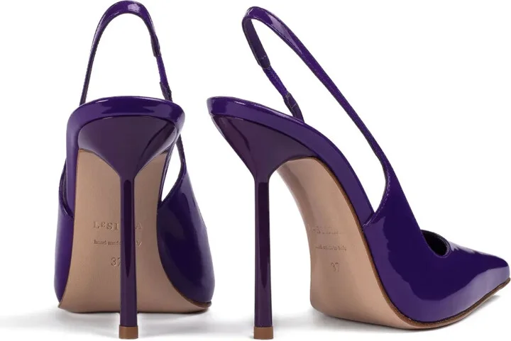 120mm Bella slingback pointed-toe pumps - Image 3