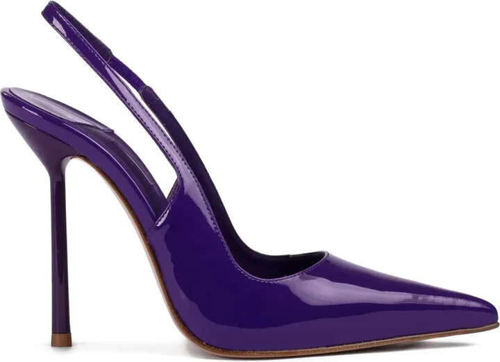 120mm Bella slingback pointed-toe pumps