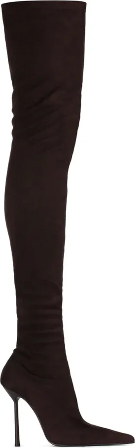 120mm Bella thigh-high boots